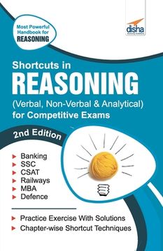 portada Shortcuts in Reasoning (Verbal, Non-Verbal, Analytical & Critical) for Competitive Exams 2nd Edition (in English)
