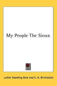 portada my people the sioux (in English)