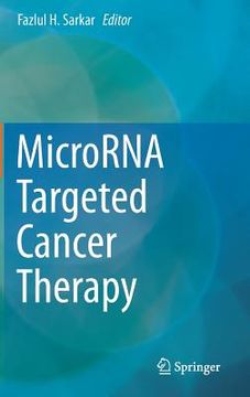 portada Microrna Targeted Cancer Therapy (en Inglés)