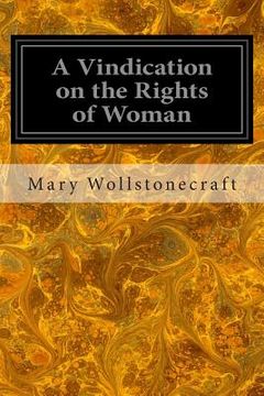 portada A Vindication on the Rights of Woman (in English)