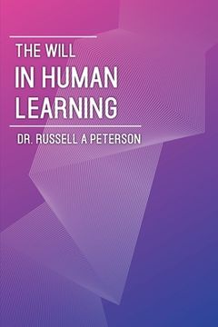 portada The Will In Human Learning (en Inglés)