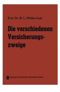 portada Die verschiedenen Versicherungszweige (Die Versicherung) (German Edition)