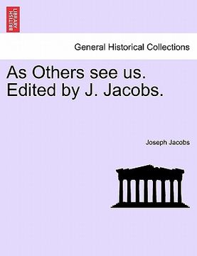 portada as others see us. edited by j. jacobs. (en Inglés)