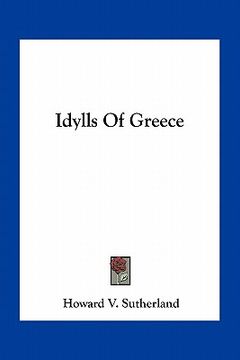 portada idylls of greece (en Inglés)