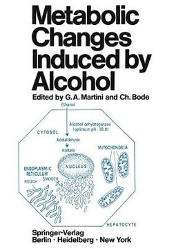 portada metabolic changes induced by alcohol (en Inglés)