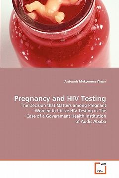 portada pregnancy and hiv testing (en Inglés)