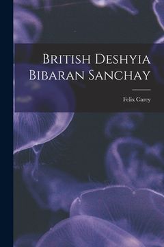 portada British Deshyia Bibaran Sanchay (en Inglés)