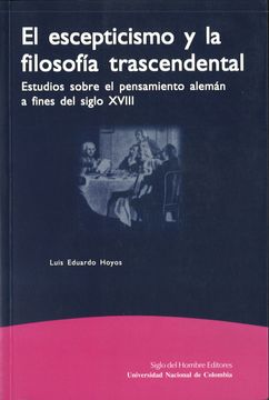 portada ESCEPTICISMO Y FILO.TRASCENDEN. A22D (in Spanish)