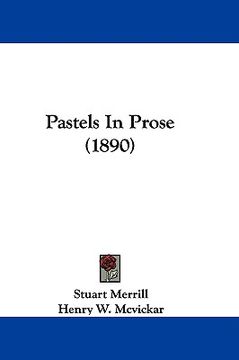 portada pastels in prose (1890) (en Inglés)