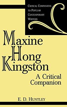 portada Maxine Hong Kingston: A Critical Companion (Critical Companions to Popular Contemporary Writers) (en Inglés)