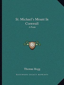 portada st. michael's mount in cornwall: a poem (en Inglés)