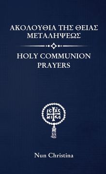 portada Holy Communion Prayers Greek and English
