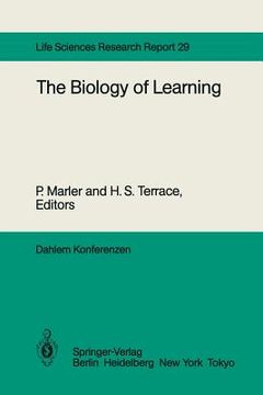 portada the biology of learning: report of the dahlem workshop on the biology of learning berlin, 1983, october 23 28
