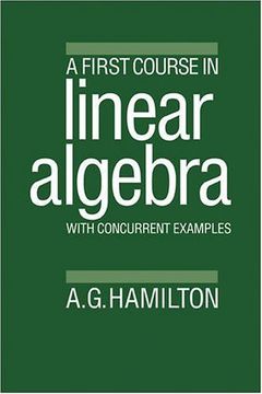 portada A First Course in Linear Algebra: With Concurrent Examples (en Inglés)