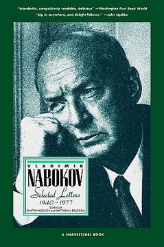 portada vladimir nabokov: selected letters 1940-1977 (in English)