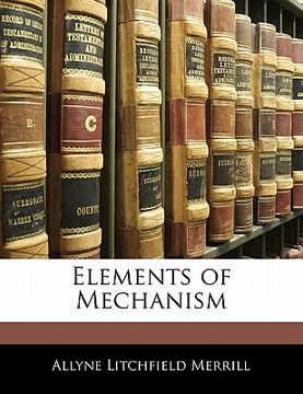 portada elements of mechanism