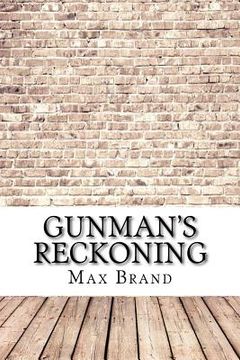 portada Gunman's Reckoning (en Inglés)