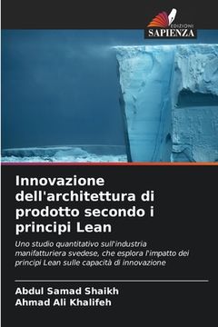 portada Innovazione dell'architettura di prodotto secondo i principi Lean (in Italian)