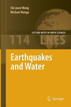 portada earthquakes and water (en Inglés)