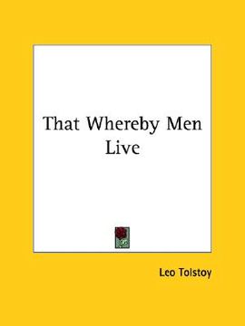portada that whereby men live