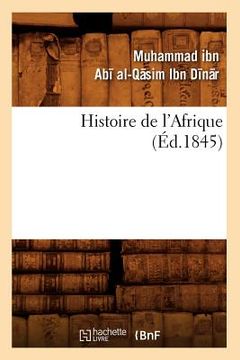 portada Histoire de l'Afrique (Éd.1845) (in French)