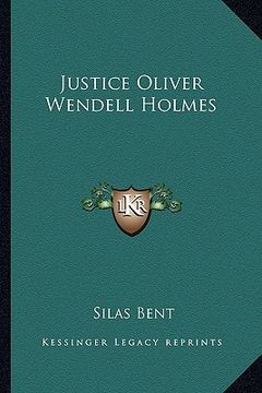 portada justice oliver wendell holmes (in English)