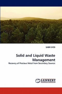 portada solid and liquid waste management (en Inglés)