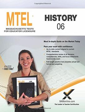 portada 2017 Mtel History (06) (Mtel Teacher Certification Guides (Ma)) 