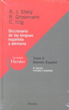 portada Diccionario de las lenguas española y alemana: Tomo II: Alemán - Español (6ª edición): 2 (Diccionarios Herder)
