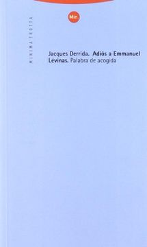 portada Adios a Emmanuel Levinas: Palabra de Acogida (in Spanish)
