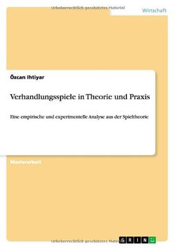 portada Verhandlungsspiele in Theorie und Praxis