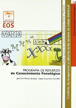 portada Programa de Refuerzo del Conocimiento Fonológico (in Spanish)