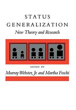portada Status Generalization: New Theory and Research (en Inglés)