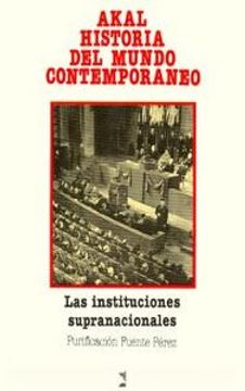 portada instituciones supranacionales, (in Spanish)