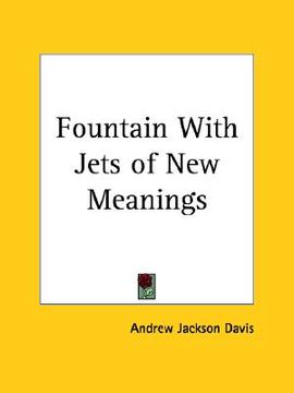 portada fountain with jets of new meanings (in English)
