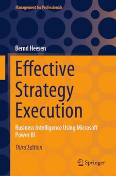 portada Effective Strategy Execution: Business Intelligence Using Microsoft Power bi (Management for Professionals) (en Inglés)