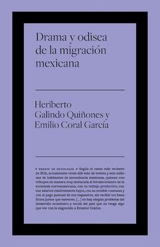 portada Drama y Odisea de la Migración Mexicana
