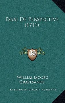portada essai de perspective (1711) (en Inglés)