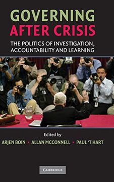 portada Governing After Crisis Hardback: The Politics of Investigation, Accountability and Learning: 0 (en Inglés)