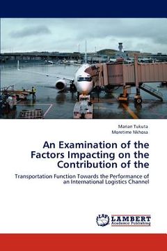 portada an examination of the factors impacting on the contribution of the (in English)