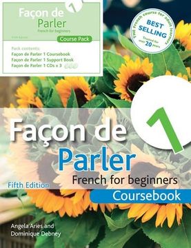 portada facon de parler 1 french for beginners: course book, 5e