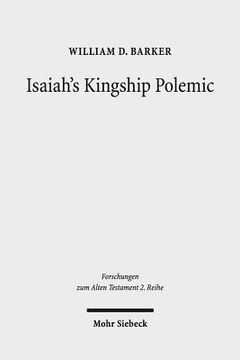 portada Isaiah's Kingship Polemic: An Exegetical Study in Isaiah 24-27 (en Inglés)