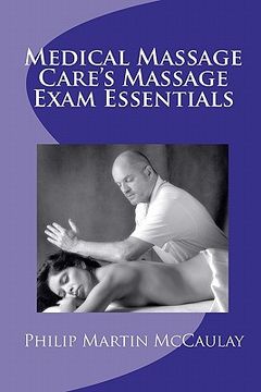 portada medical massage care's massage exam essentials (en Inglés)