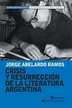 portada Crisis y Resurreccion de la Literatura Argentina (in Spanish)