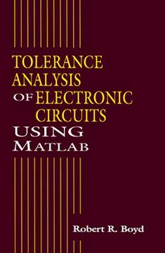 portada tolerance analysis of electronic circuits using matlab