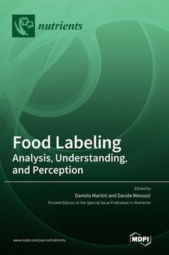 portada Food Labeling: Analysis, Understanding, and Perception (en Inglés)