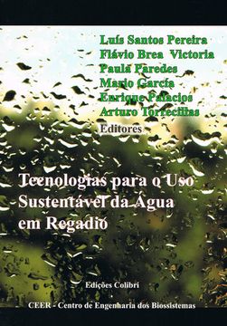 portada TECNOLOGIAS PARA O USO SUSTENTÁVEL DA ÁGUA EM REGADIO