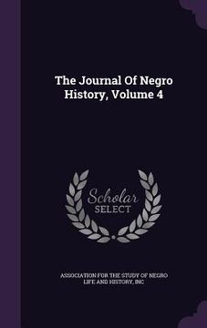 portada The Journal Of Negro History, Volume 4