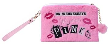 portada Mean Girls: On Wednesdays we Wear Pink Plush Accessory Pouch