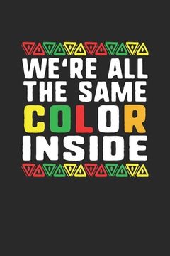 portada We're All The Same Color Inside (en Inglés)